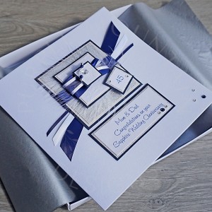 Sapphire Wedding Anniversary Card