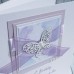 Lilac Butterflies Boxed Birthday Card