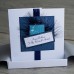 Blue Fizz Boxed Birthday Card