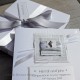 Silver Heart Engagement Card