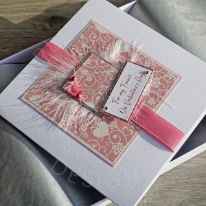 Luxury Valentine's Day Card "Pink Gin"