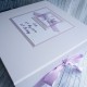Birthday Keepsake Box Lilac Butterflies