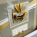 Luxury Boxed Christmas Card "Gold Murano Heart"