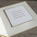 Luxury Boxed Christmas Card "Gold hearts & ribbons"