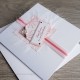 Luxury Christmas Card "Pink Crystals"