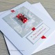 Luxury Christmas Card "Red Star"
